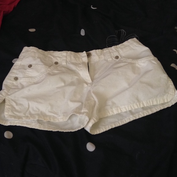 White color shorts