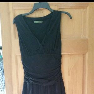 Velvet knee length dress