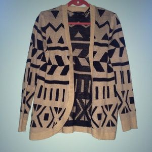 Blue and Oatmeal Sweater