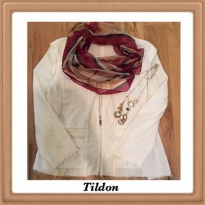 Tildon white jacket