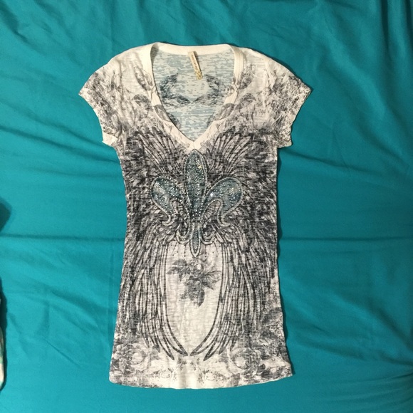 American Sage Sheer Top