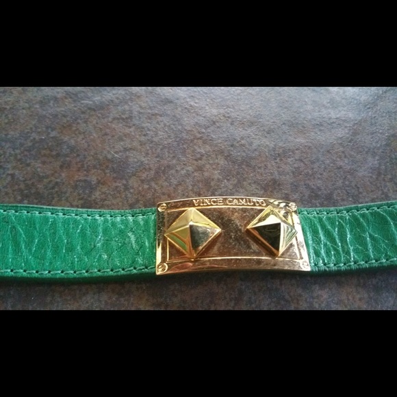 Vince Camuto Super Soft Green Leather Bracelet! - Picture 2 of 4