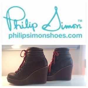 Philip Simon "Hiker" Boot Brown Leather