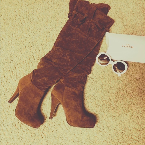 Over the knee boots