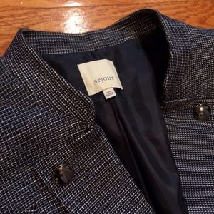 14W Dressy Blazer with Military Details