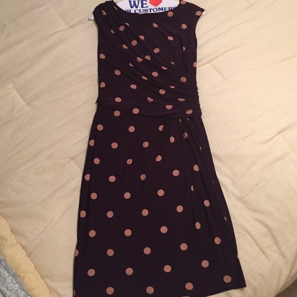 Ralph Lauren burgundy dress - Picture 1 of 4