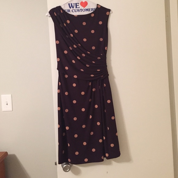 Ralph Lauren burgundy dress - Picture 2 of 4