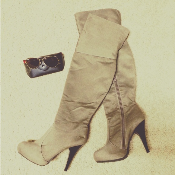 Over the knee boots