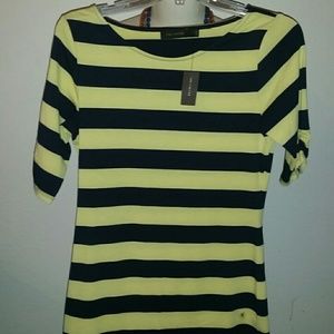 Half sleeve, stripped shirt