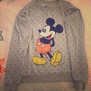 Mickey Mouse long sleeved top for junior girls