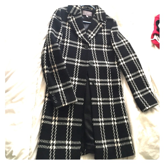 Ann Taylor Long Wool Pea Coat