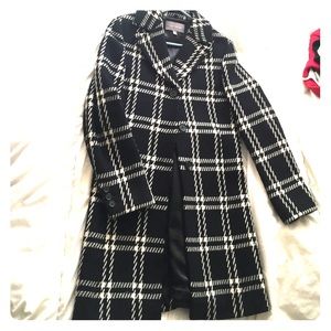 Ann Taylor Long Wool Pea Coat