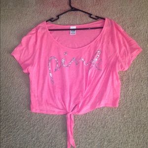 Pink tee