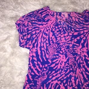 Lilly Pulitzer silk top