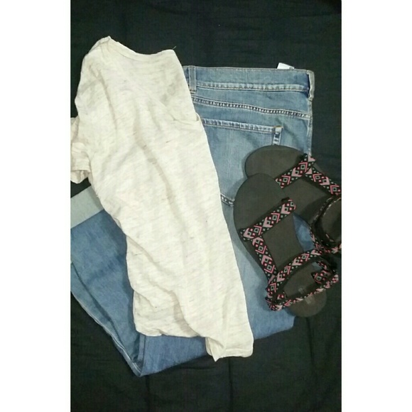 High low tshirt.
