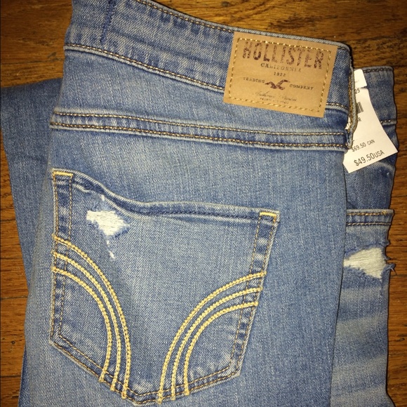Hollister light blue skinny jeans size 9R