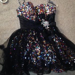 Sequin formal dress