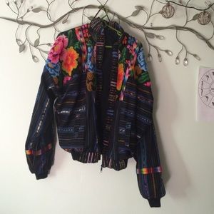 Unique Aztec Zip Up Jacket