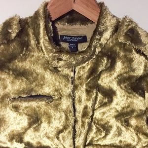 Faux Fur Bomber Jacket