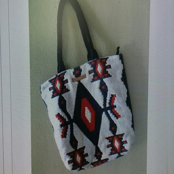 New NWOT Billabong Woven Laptop Bag