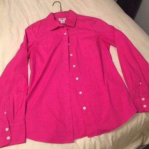 Fuchsia j crew Oxford