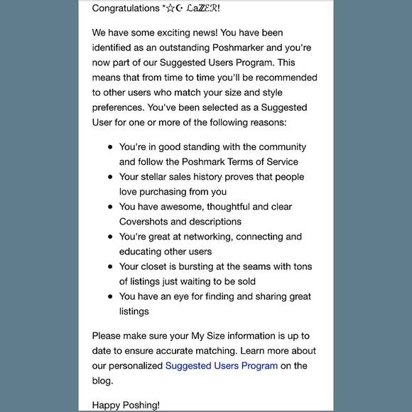 🍉Proud to be A Suggested User!🍍 - Picture 2 of 2