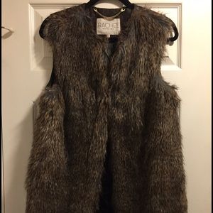 Rachel Roy fur vest