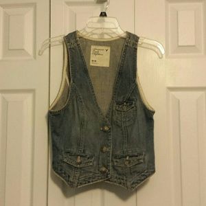 Denim vest