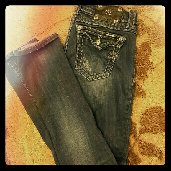 Miss me jeweled jeans size 25