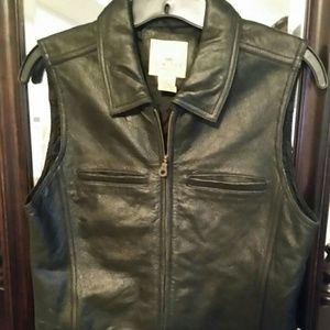 The limited leather Vest
