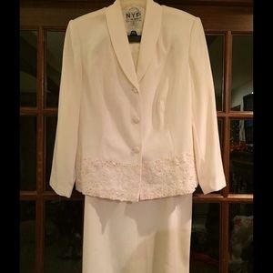 White blazer and skirt combo. SALE!!!