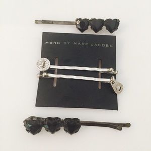 NWT Marc by Marc Jacobs bobby pins with charms