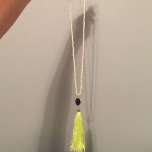 Long necklace!