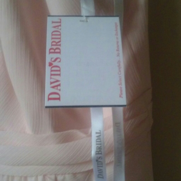 David's Bridal bridesmaid dress - Picture 3 of 4