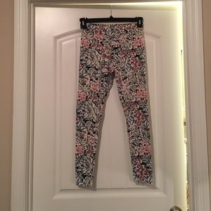 Floral print leggings
