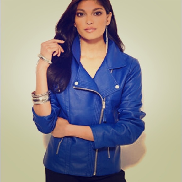 Amplified Blue Moto jacket!