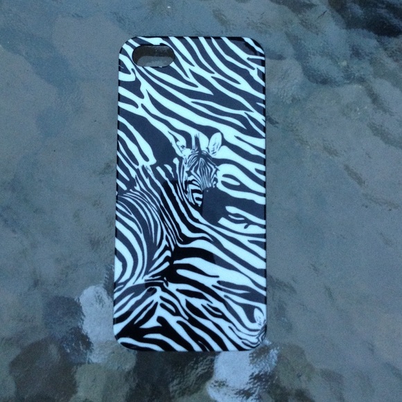 Zebra print iPhone 5 case