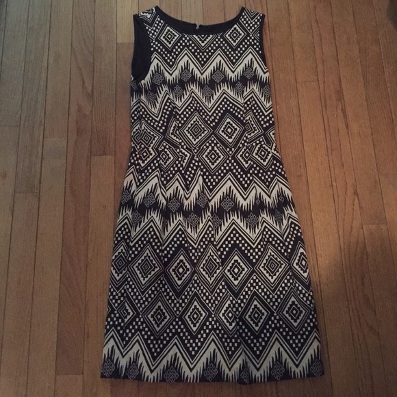 WORN ONCE Jcrew Ikat Print Dress