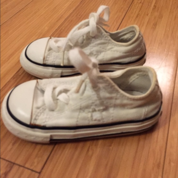 🚫🚫🚫sold Converse all-star baby toddler white - Picture 3 of 4