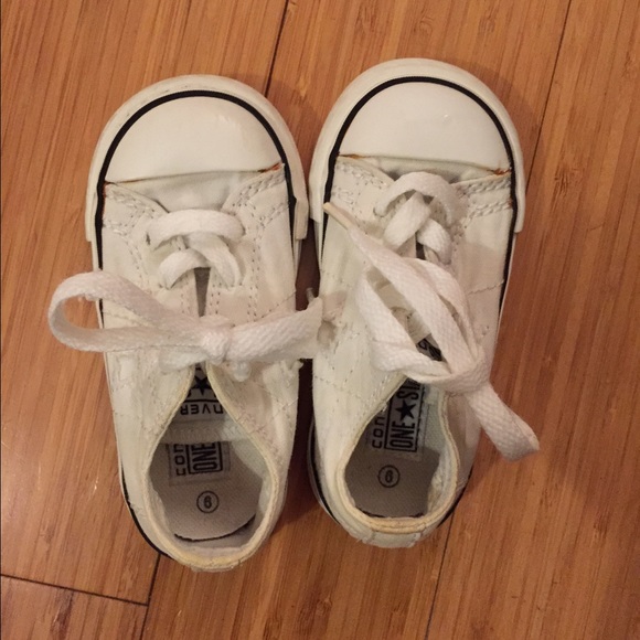 🚫🚫🚫sold Converse all-star baby toddler white - Picture 4 of 4