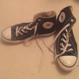 Black Converse Hightops
