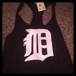PINK Victoria's Secret Detroit Tigers crop top