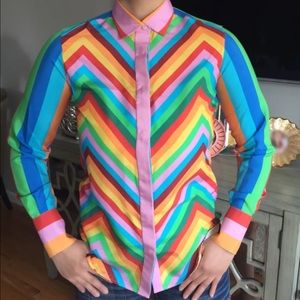 Valentino rainbow shirt spring-summer 2015🔥🔥