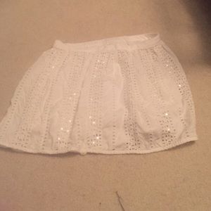 White Abercrombie Skirt