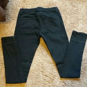 Black skinny jeans