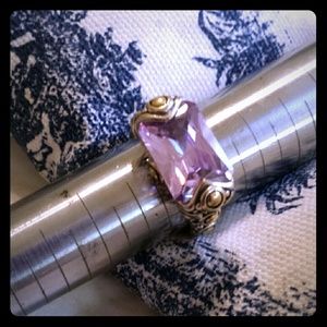 SOLD.........IN BUNDLE.........Lavender CZ Ring