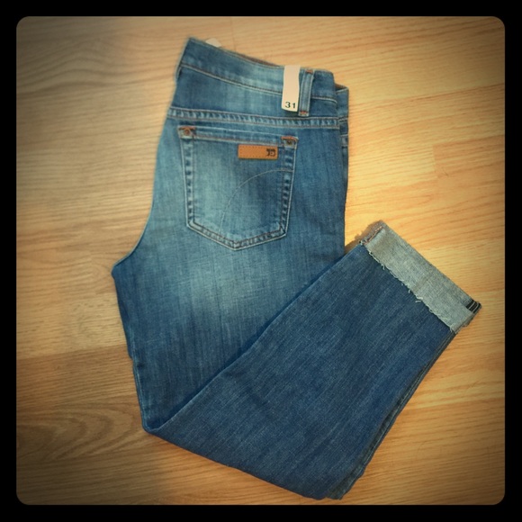 Joe's Capri Jeans Raw Hem