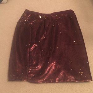 J.Crew Sequin Skirt