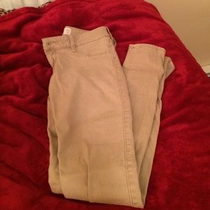 Beige jeans from hollister