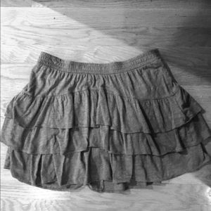 American Eagle Cotton Gray Skirt
